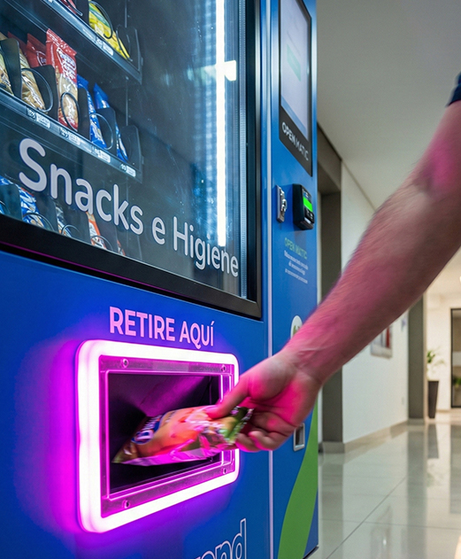 Máquina expendedora de snacks